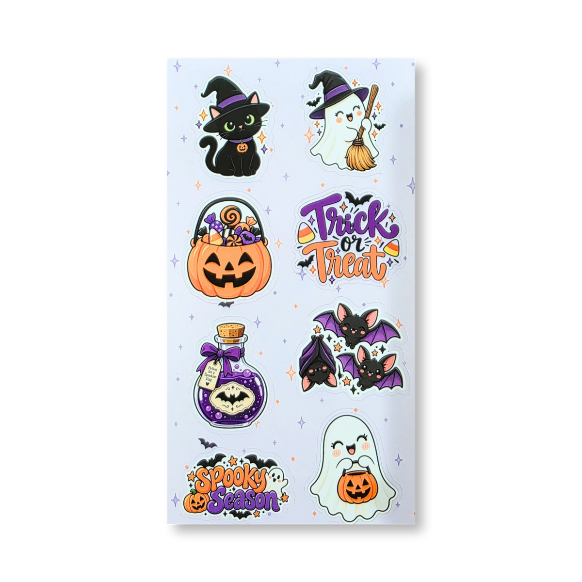 Cutesy Halloween Sticker Sheet