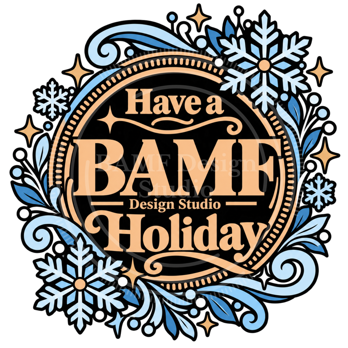 Have a BAMF Holiday | Heritage Hoodie | Christmas Collection