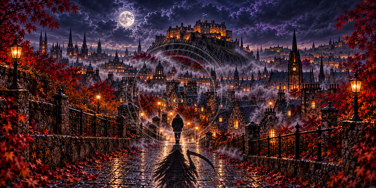 Grim Passage | Edinburgh Castle, Scotland | DeskScape Workstation Mat