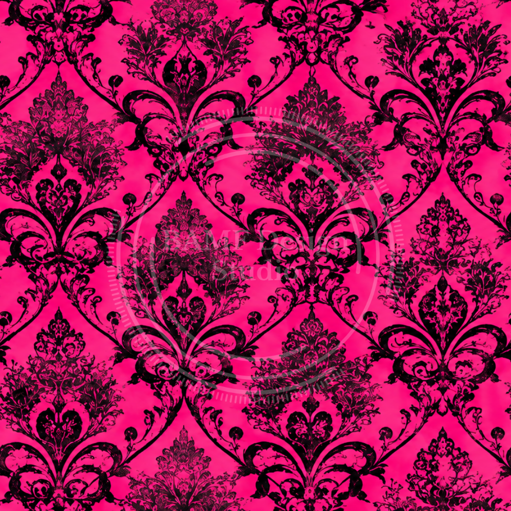 Vixen Damask | Sherpa Blanket | Damask Collection