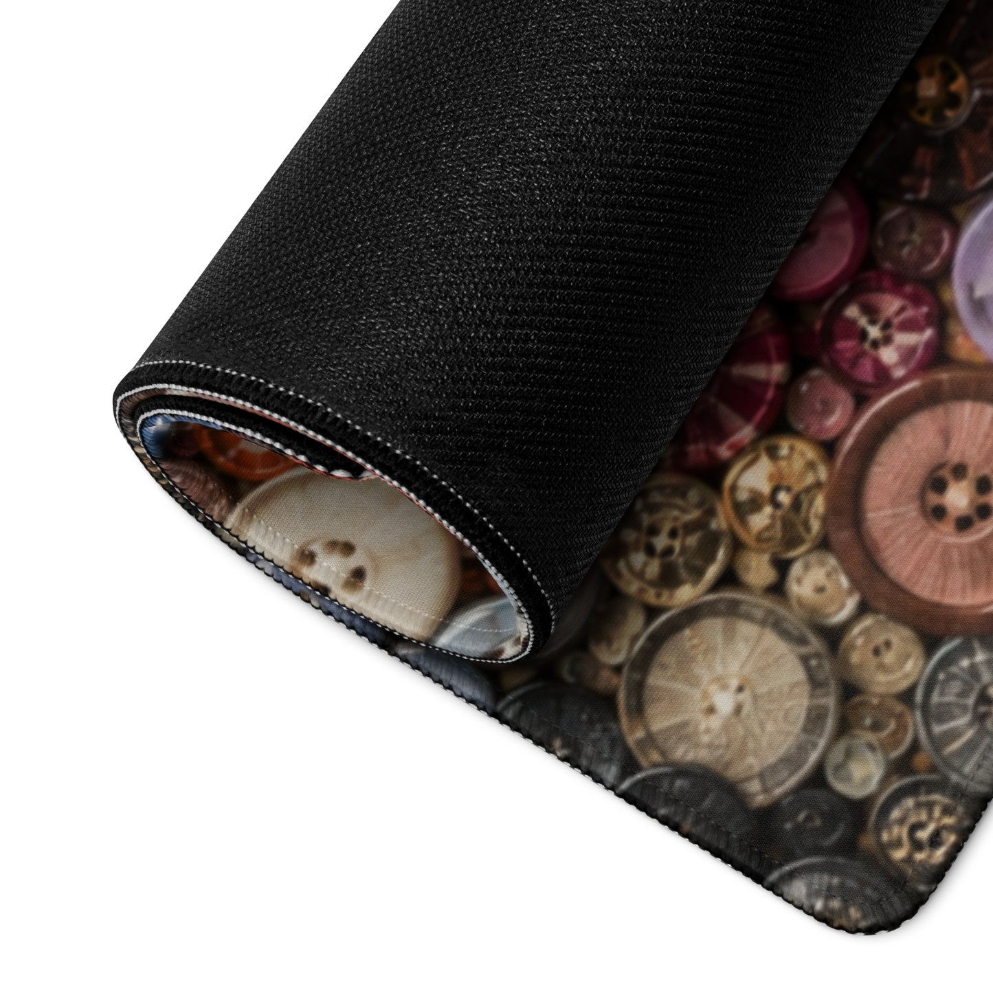 Buttoned Up in Color | DeskScape Workstation Mat