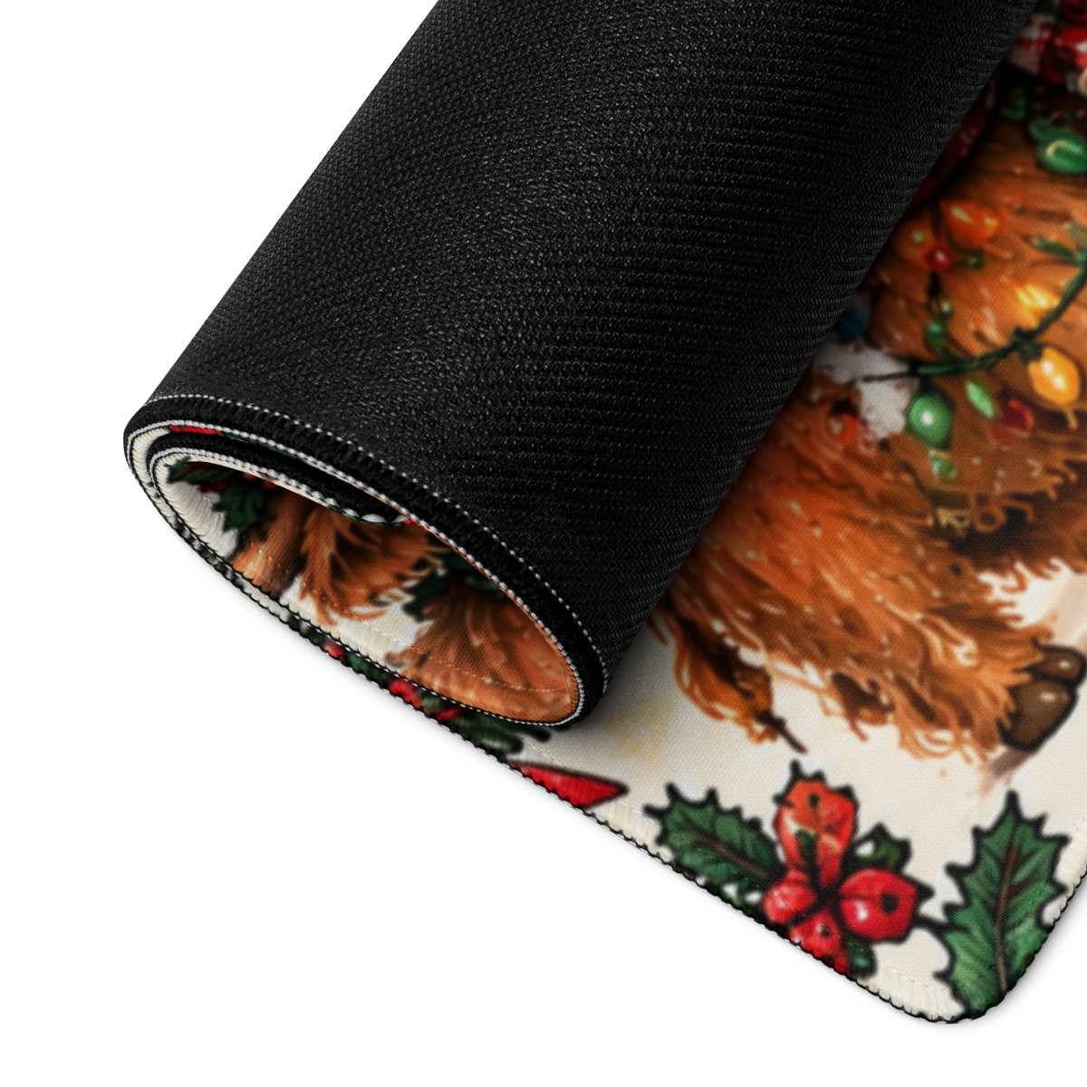 Merry Hairy Coo | DeskScape Workstation Mat