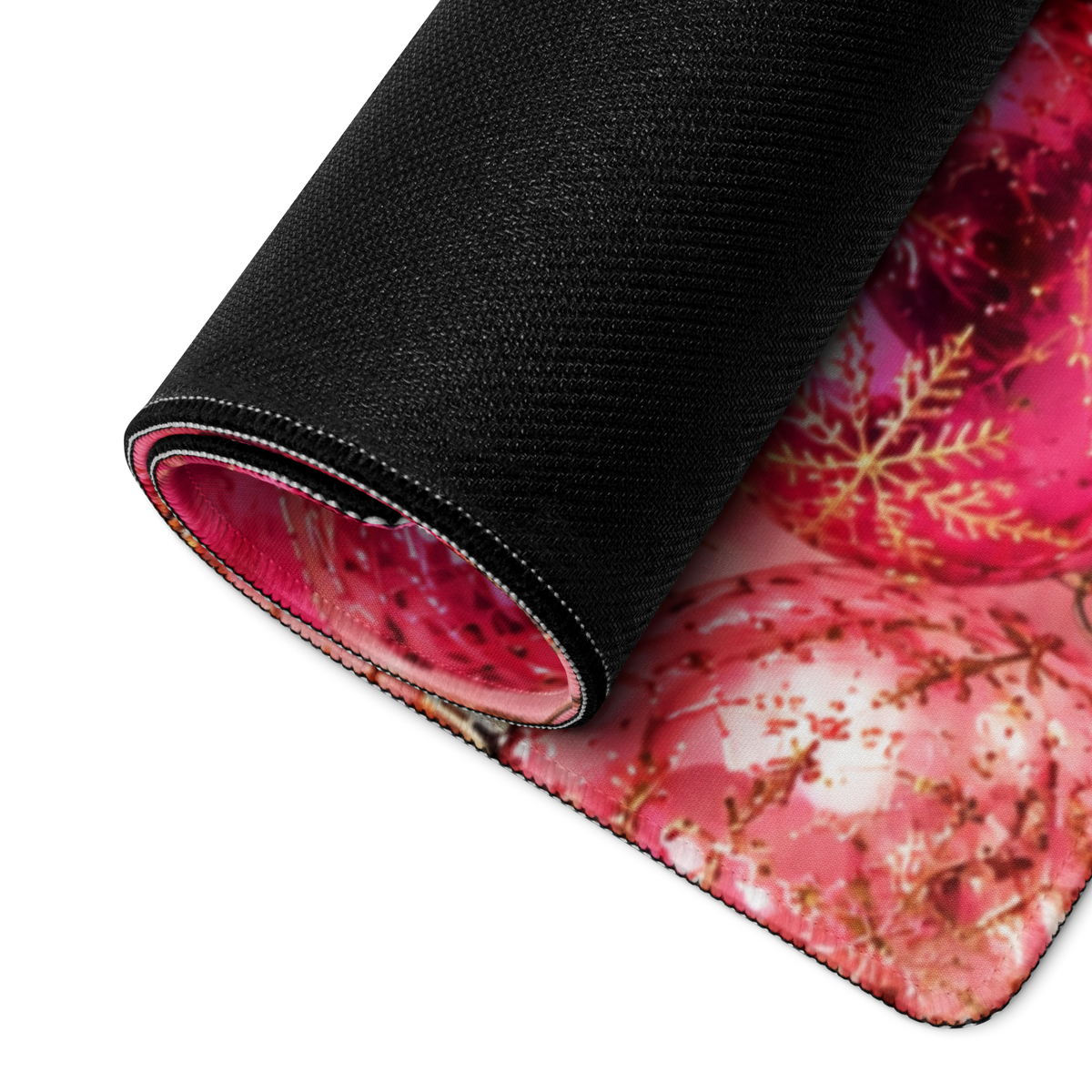 Pink Ornaments | DeskScape Workstation Mat