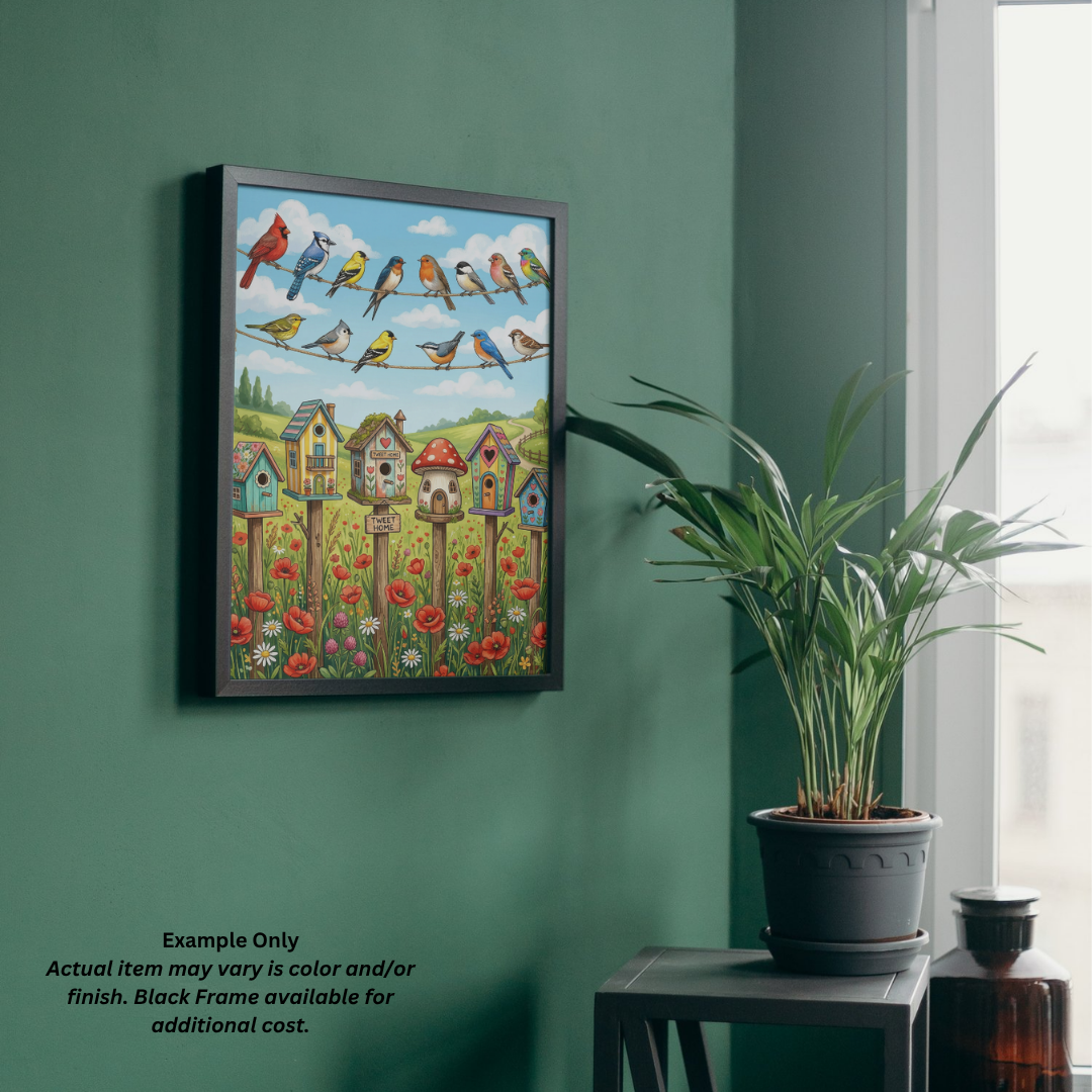 Framed Metal Artwork - Choose Your Design