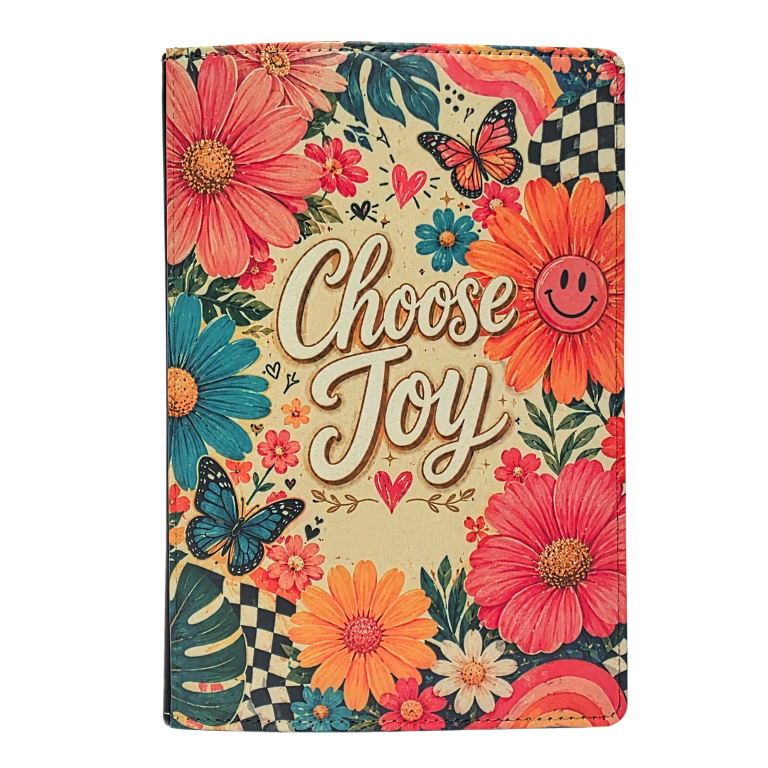 Choose Joy Retro Floral Journal