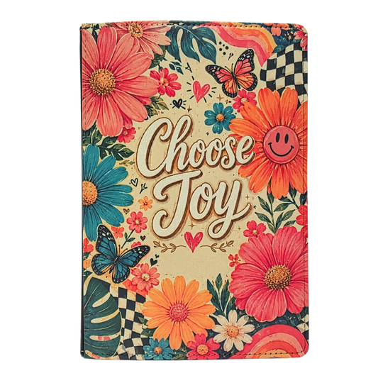Choose Joy Retro Floral Journal