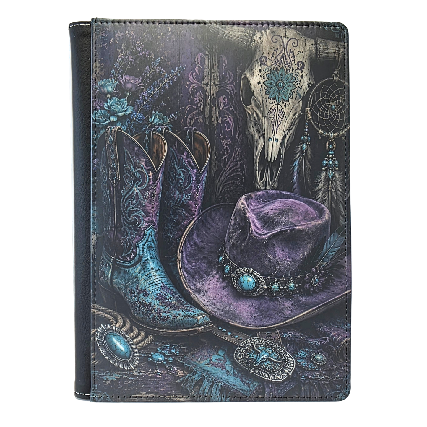 Purple Western Boots Journal