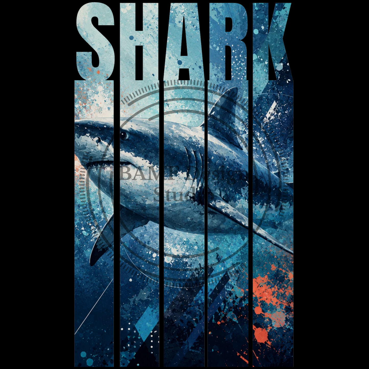 Shark Attack | Bella + Canvas | Shark Week
