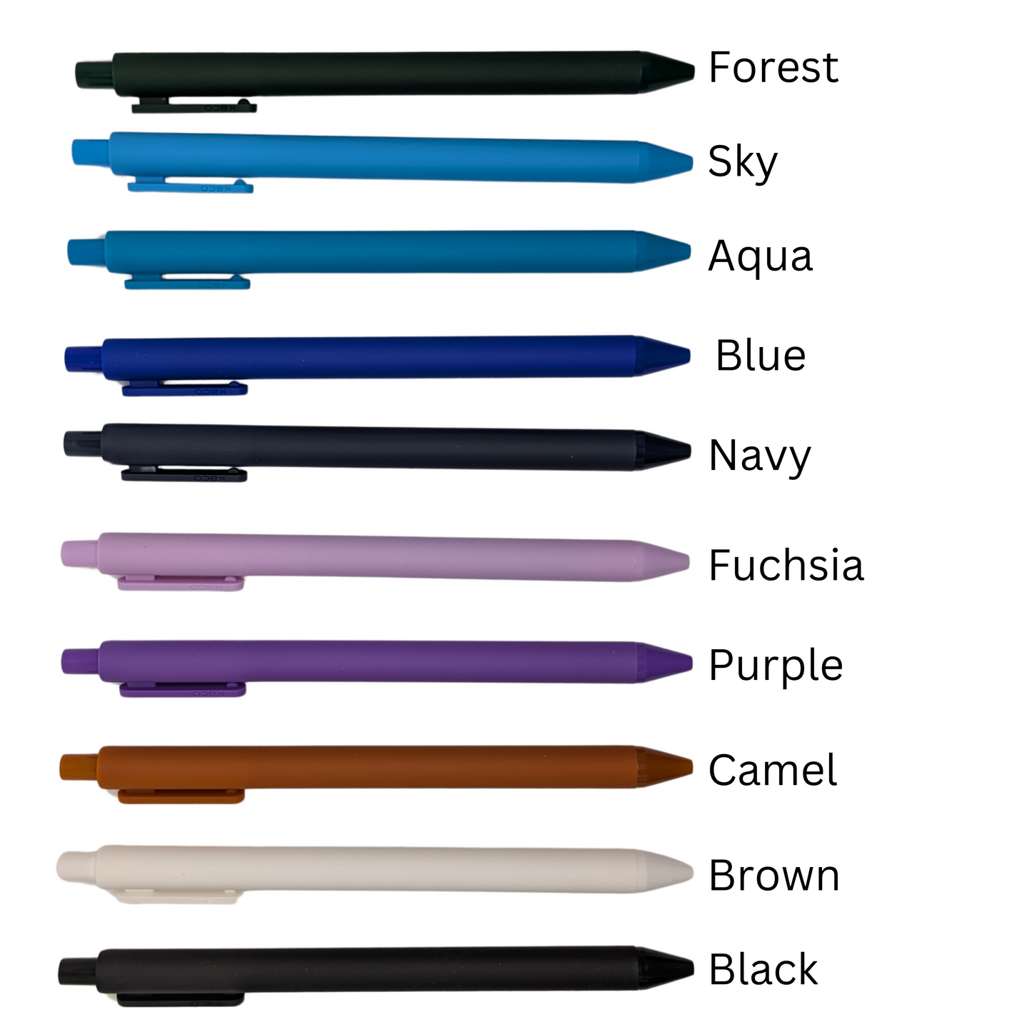 Gel pens