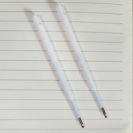 Ballpoint Pen Ink Refills 2-Pack, 1.0mm Medium Point