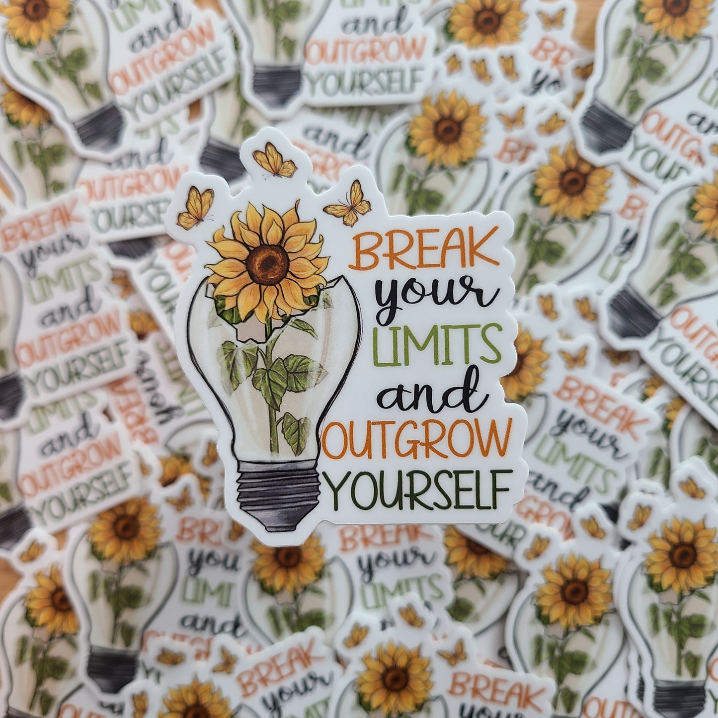 Break Your LImits Sticker
