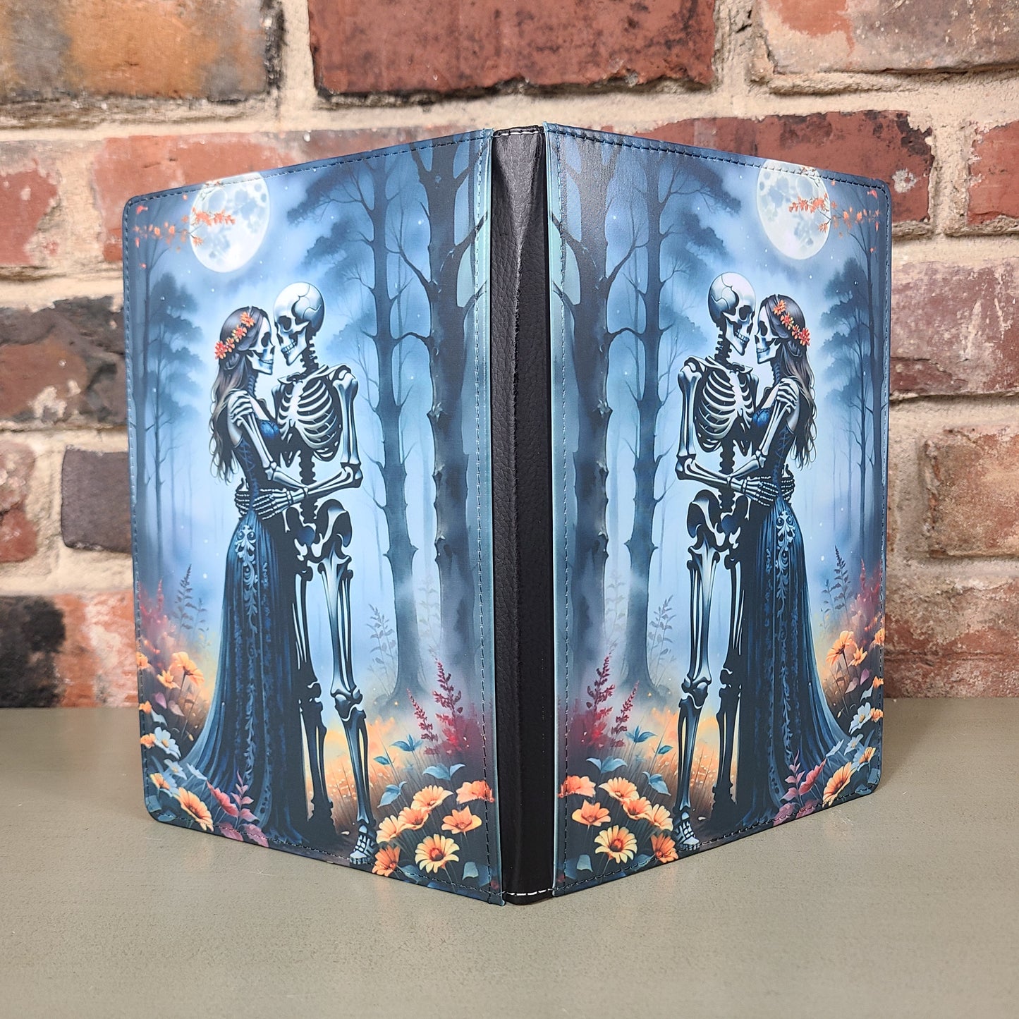Skeleton Halloween Journal, Skeleton Couple