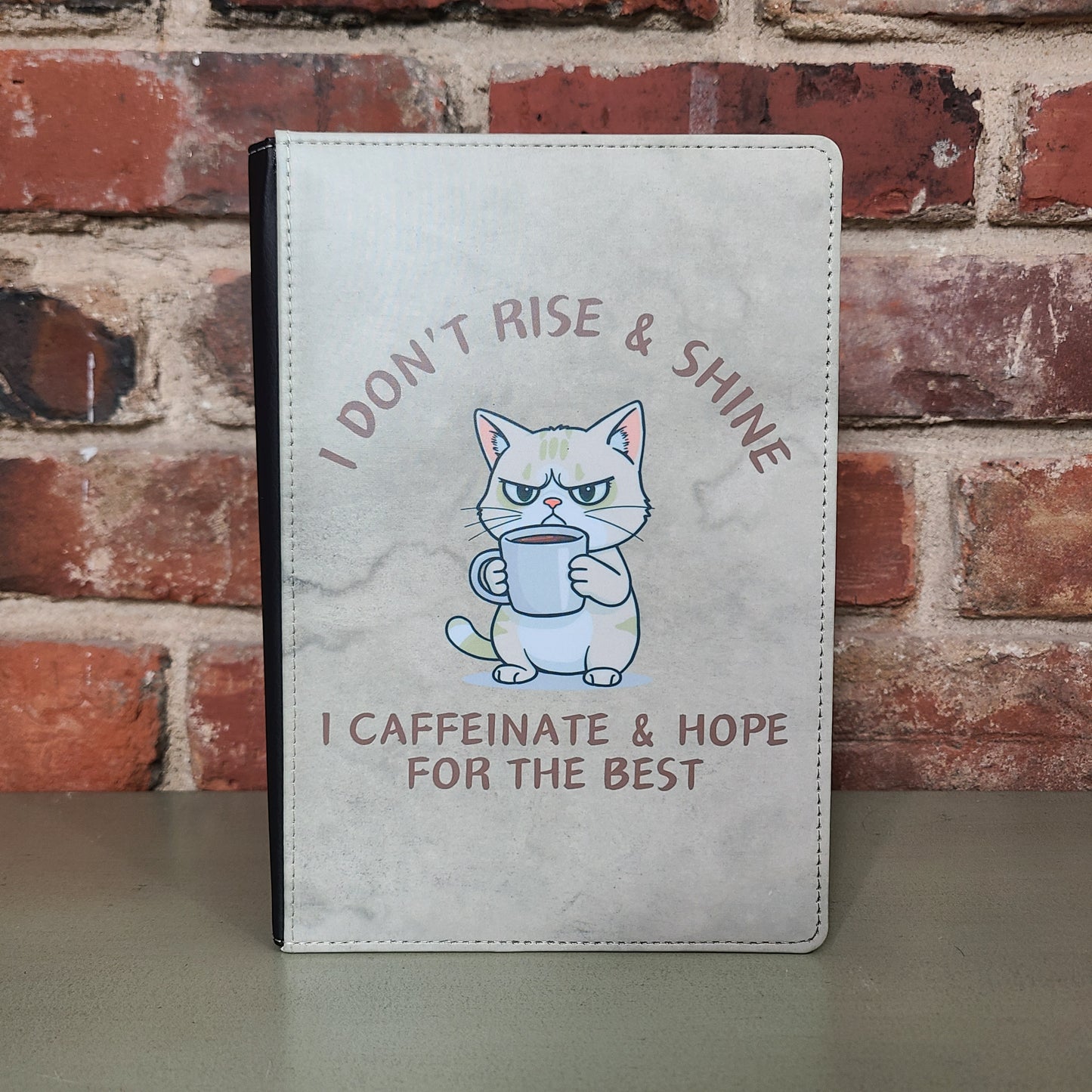 Grumpy Cat Coffee Journal, Sarcastic Notebook