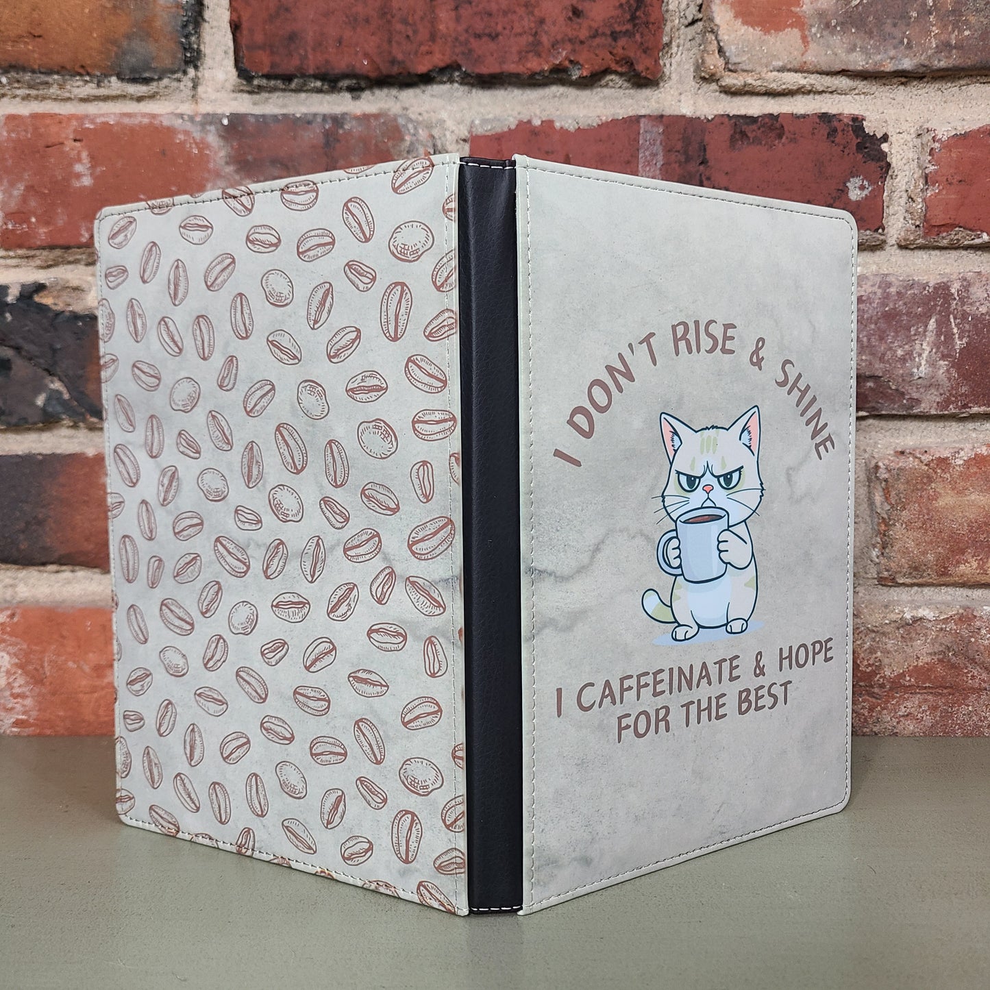 Grumpy Cat Coffee Journal, Sarcastic Notebook