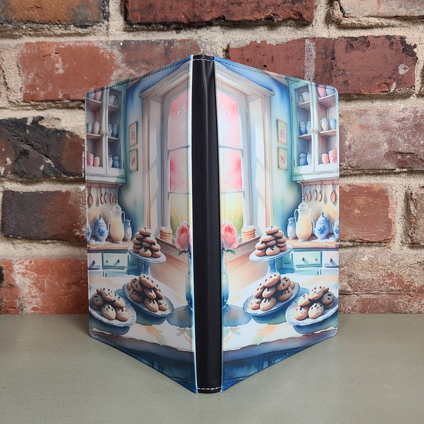 Watercolor Cookie Kitchen Journal, Cooking, Baking, Recipe Journal
