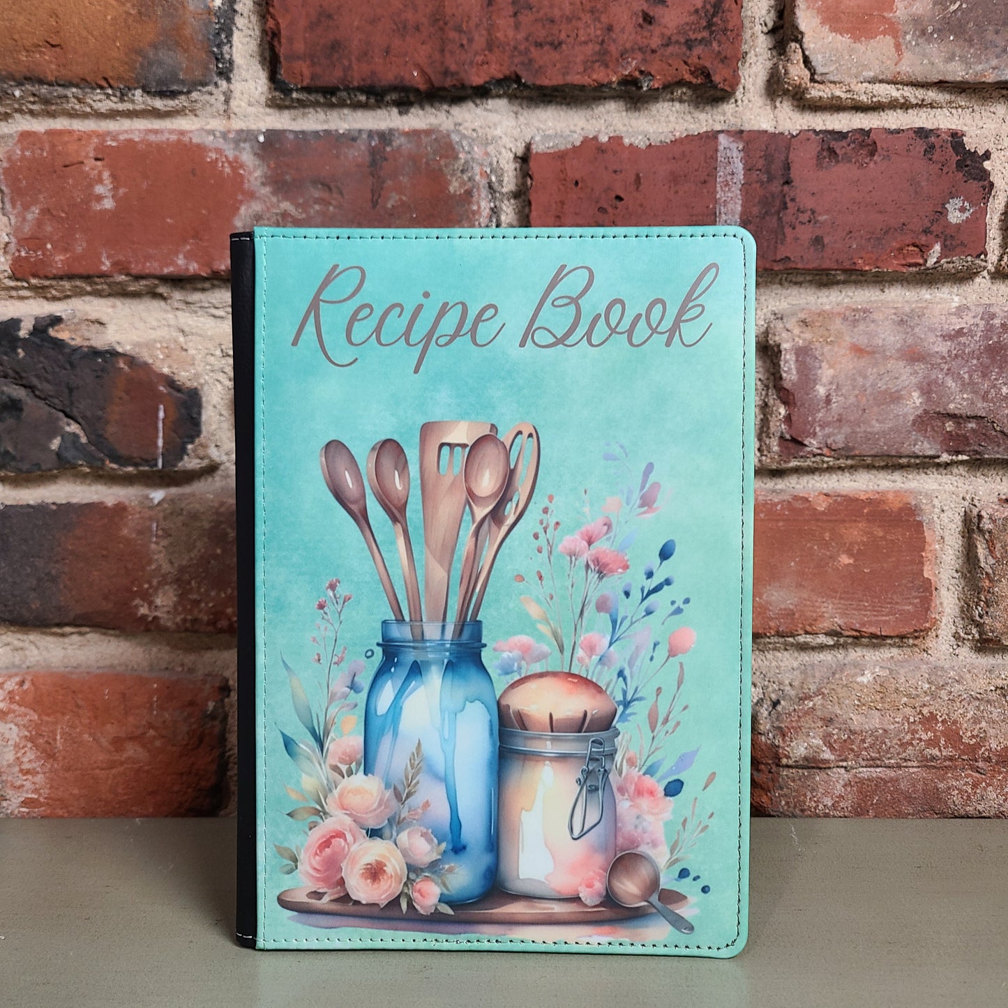Watercolor Cooking Journal, Recipe Journal