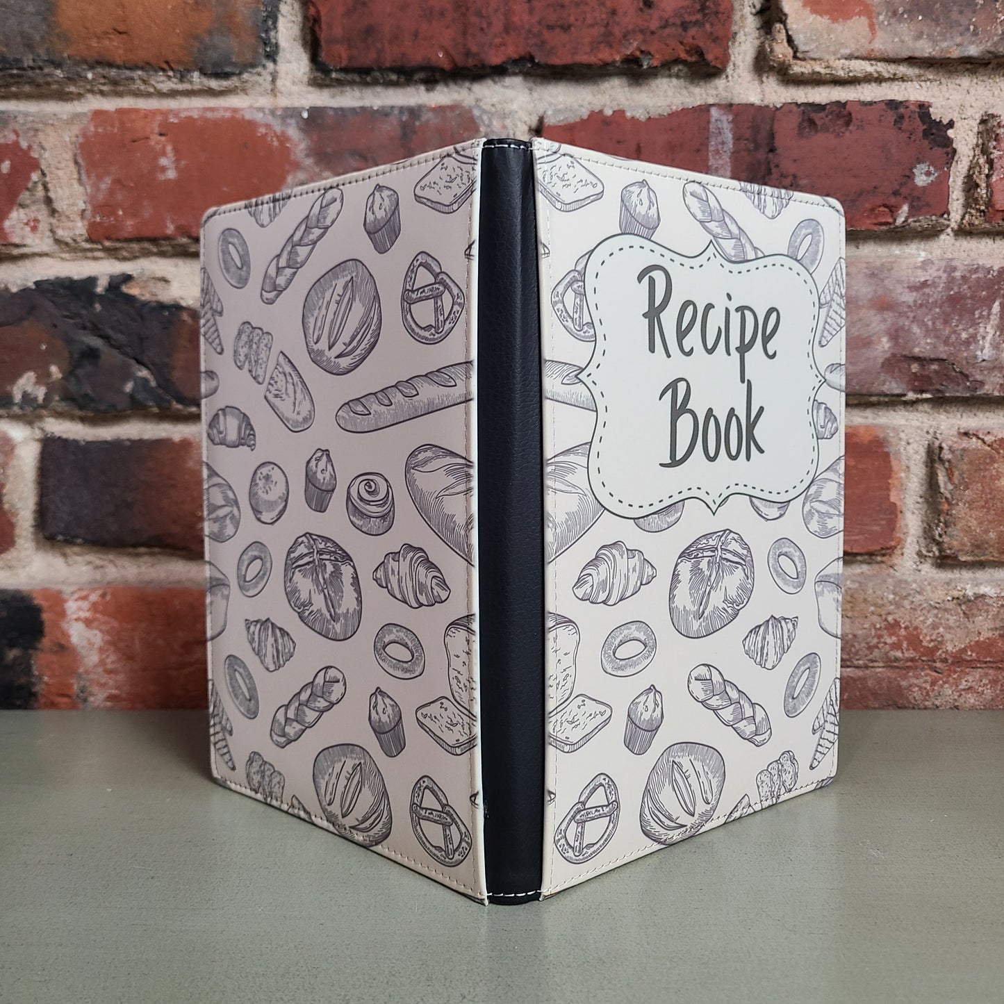 Neutral Pastry Cooking Journal, Recipe Journal