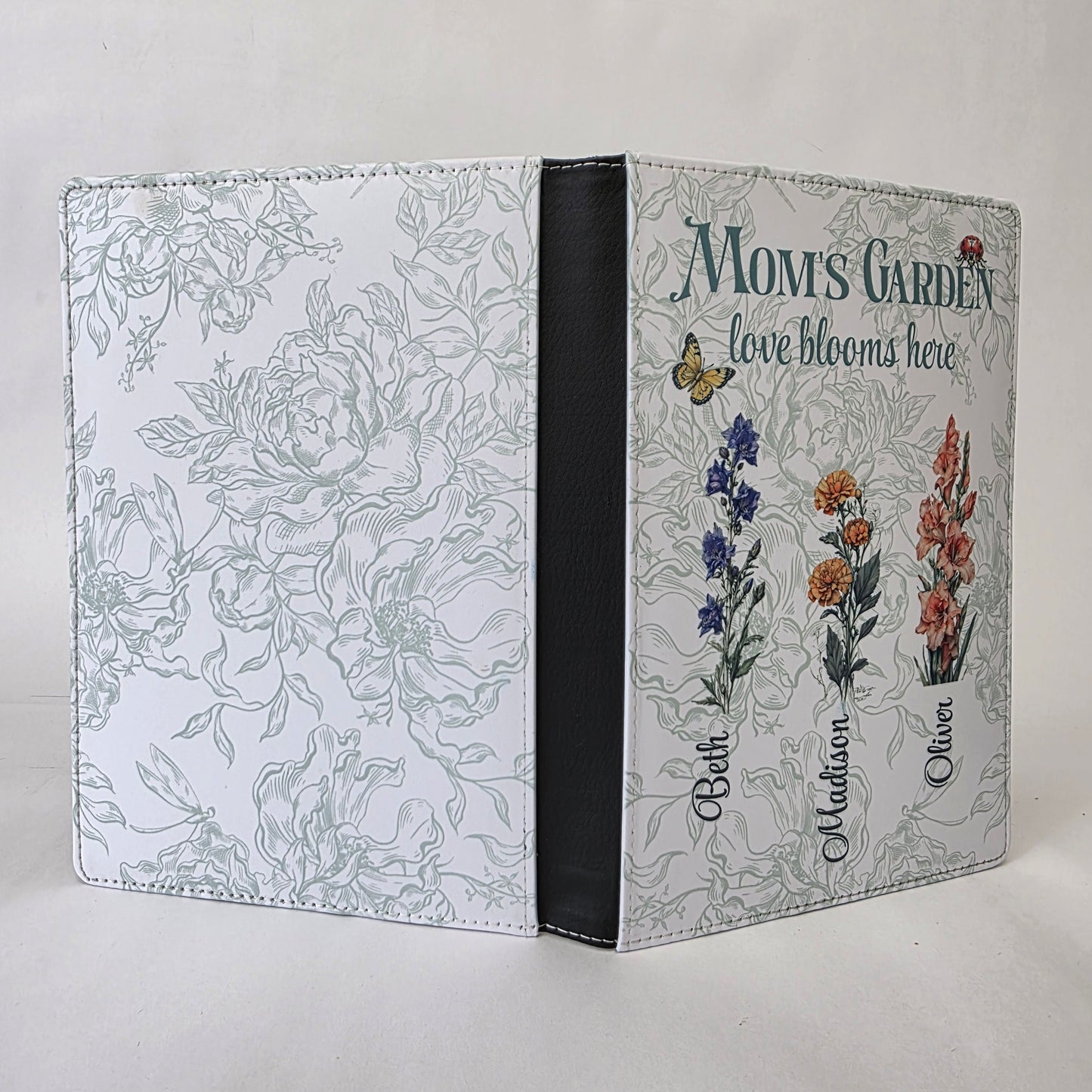Mom's Garden Birth Month Flower Personalized Journal