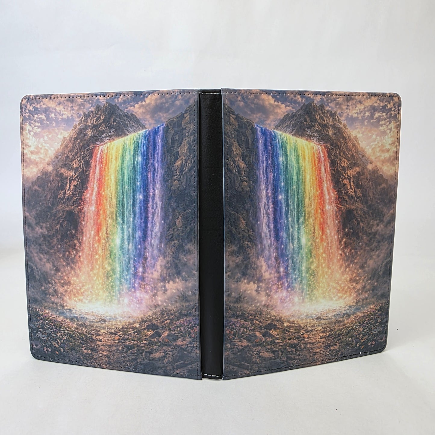 Rainbow Waterfall Watercolor Journal