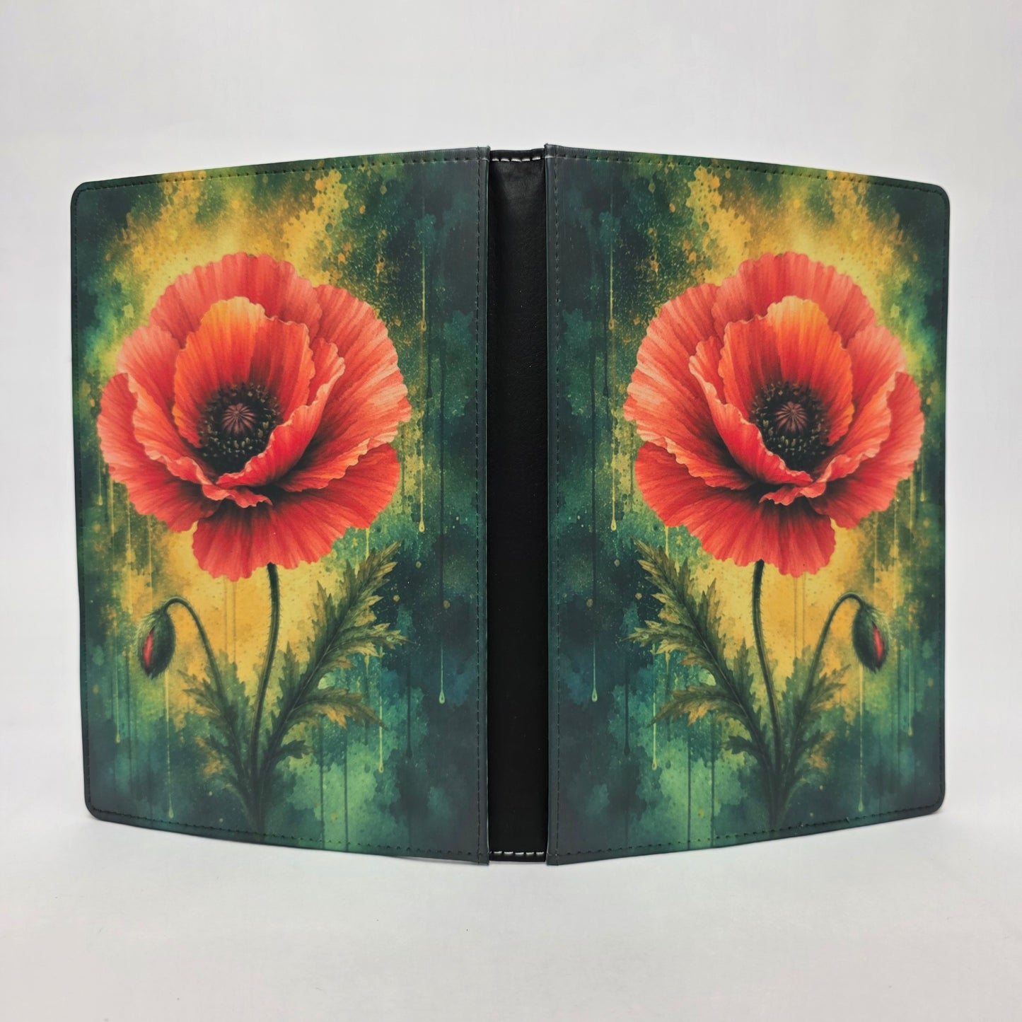 InkWash Poppy Journal