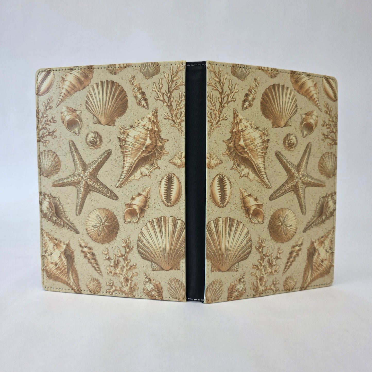 Ocean Treasures Gold Seashell Journal