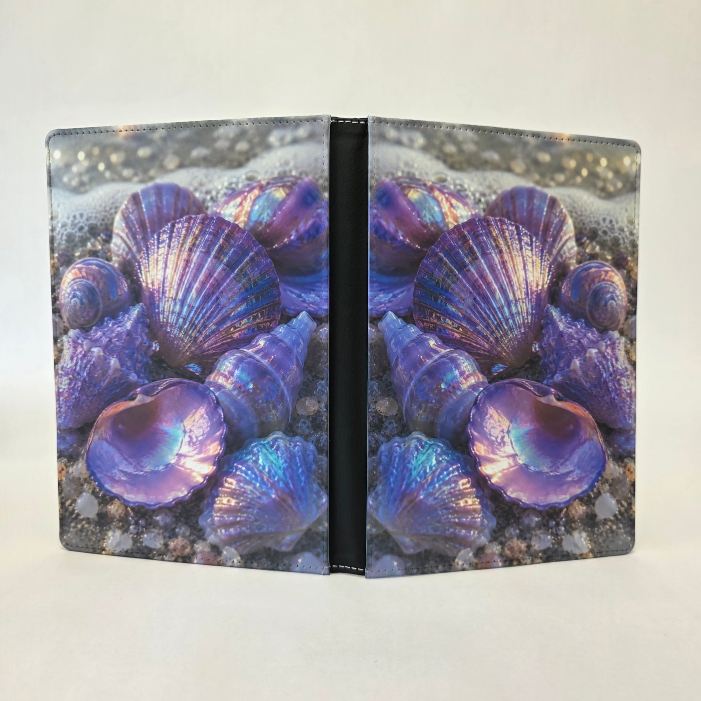 Iredesent Purple Seashells Journal