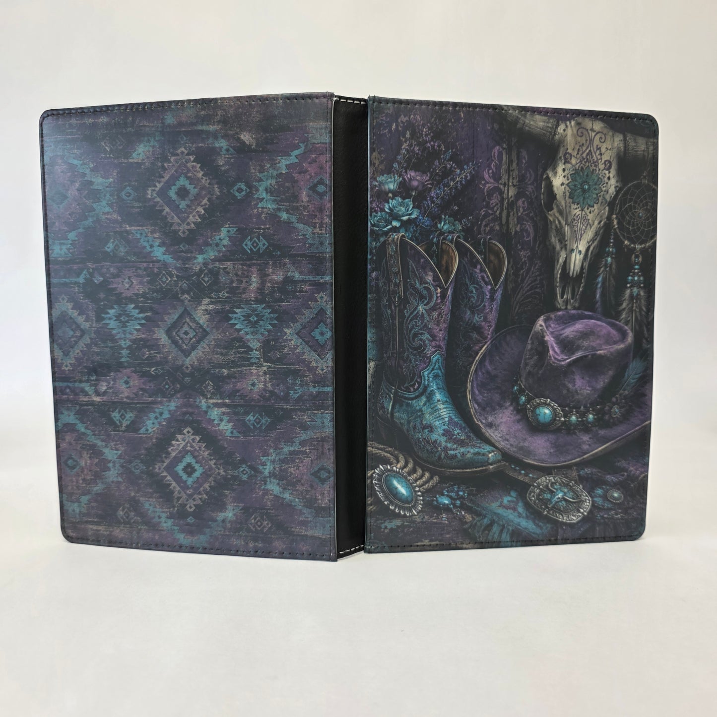 Purple Western Boots Journal