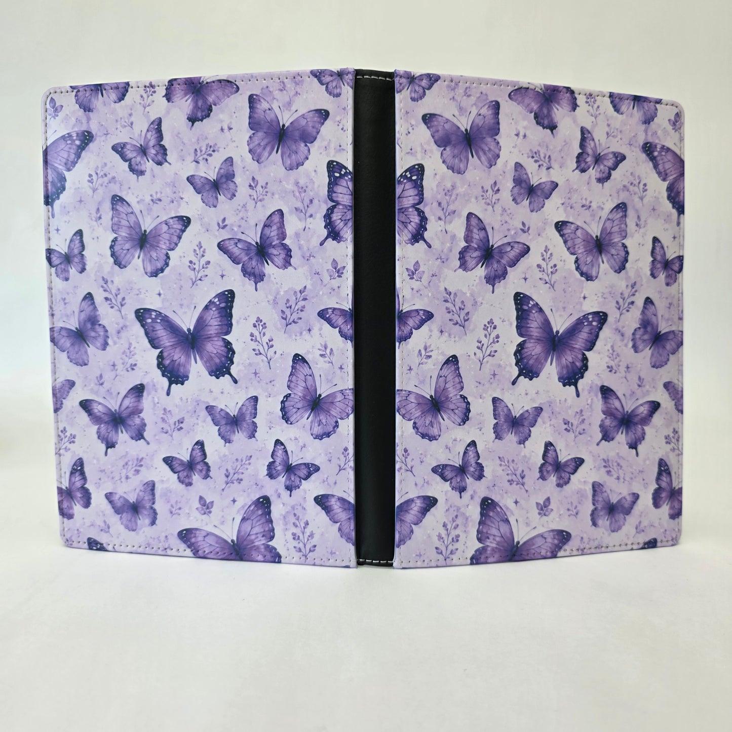 Lavender Butterfly Collage Journal