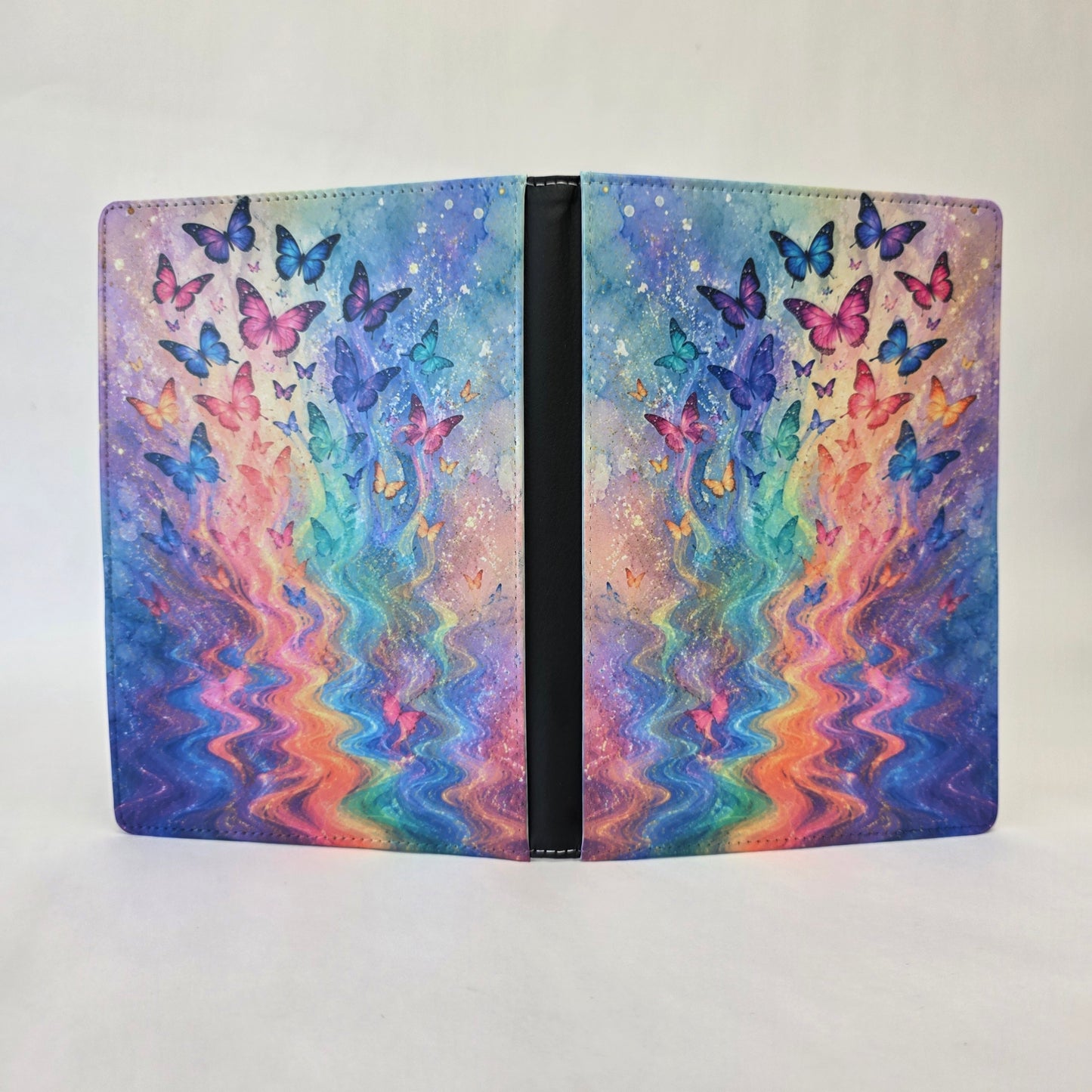 Watercolor Neon Butterfly Journal