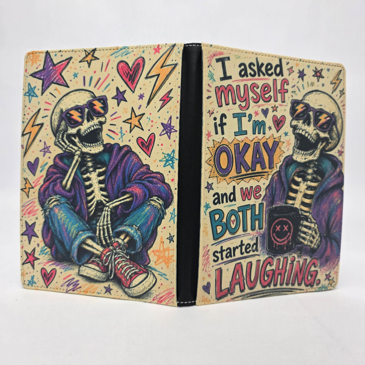 We're Fine Skeleton Journal