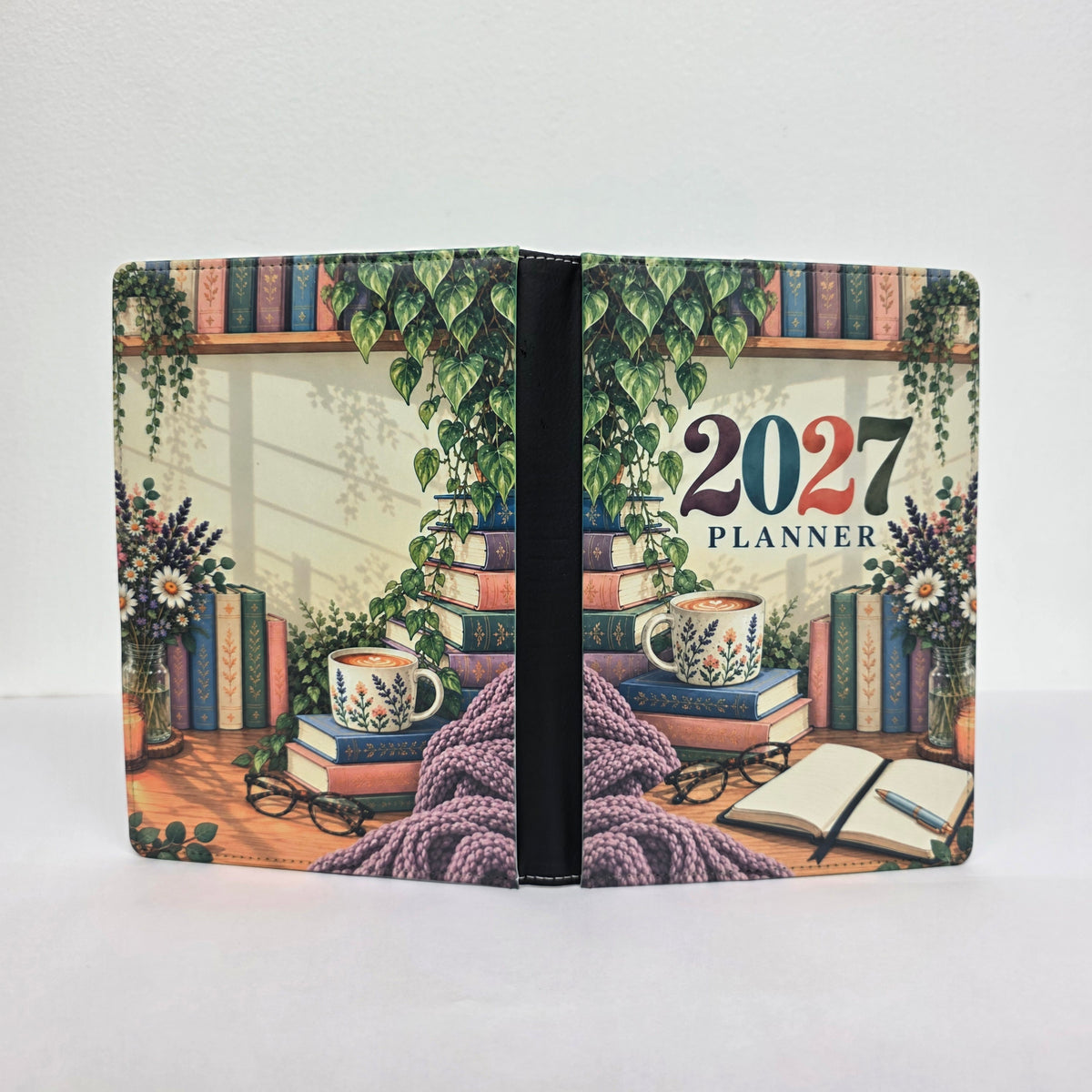 Cozy Corner Desk 2027 Planner Cover