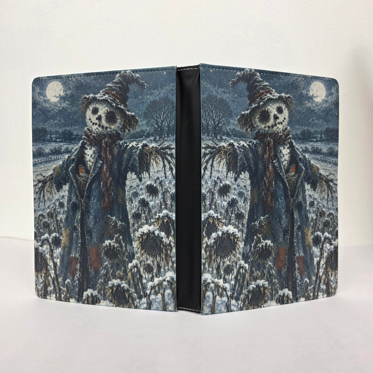 Creepy Winter Scarecrow Journal