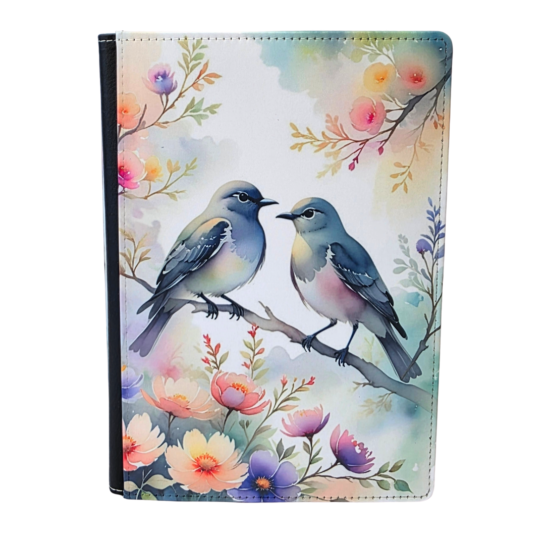 Lovebirds Watercolor Journal