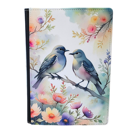 Lovebirds Watercolor Journal