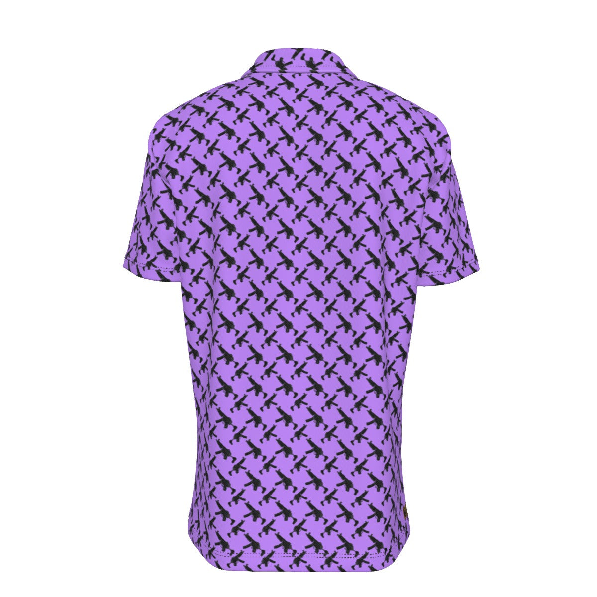 MP5 Purple Rain | Hawaiian Button Down | Pew Pew Collection