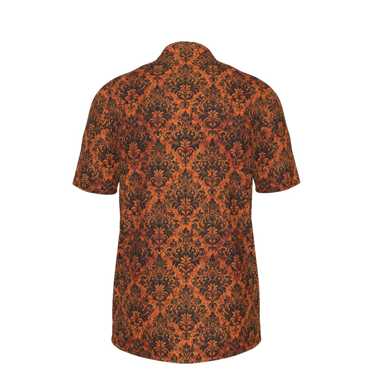 Ember Damask | FlexFit Polo | Gothic Damask Collection