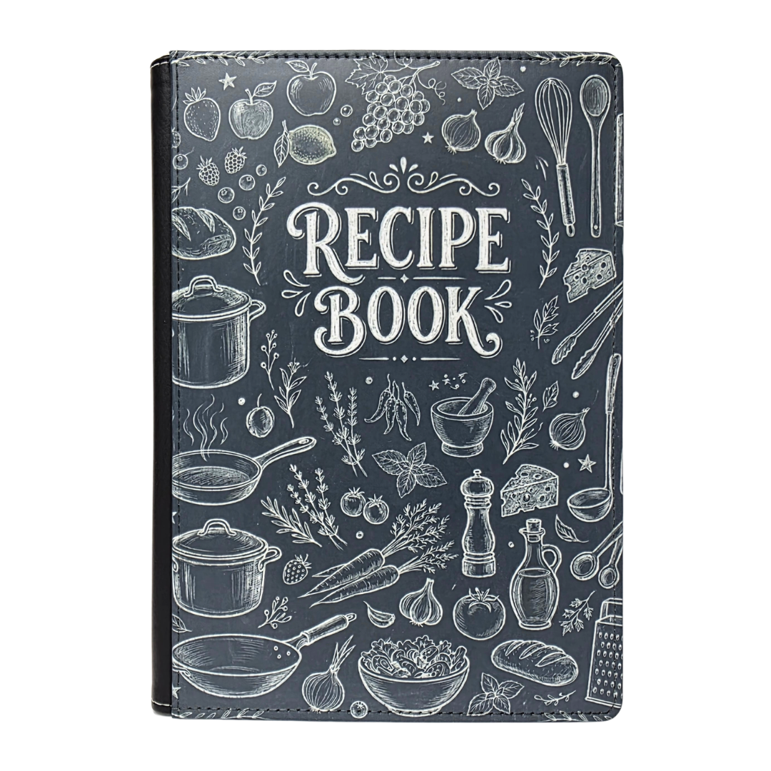 Chalkboard Recipe Book Journal