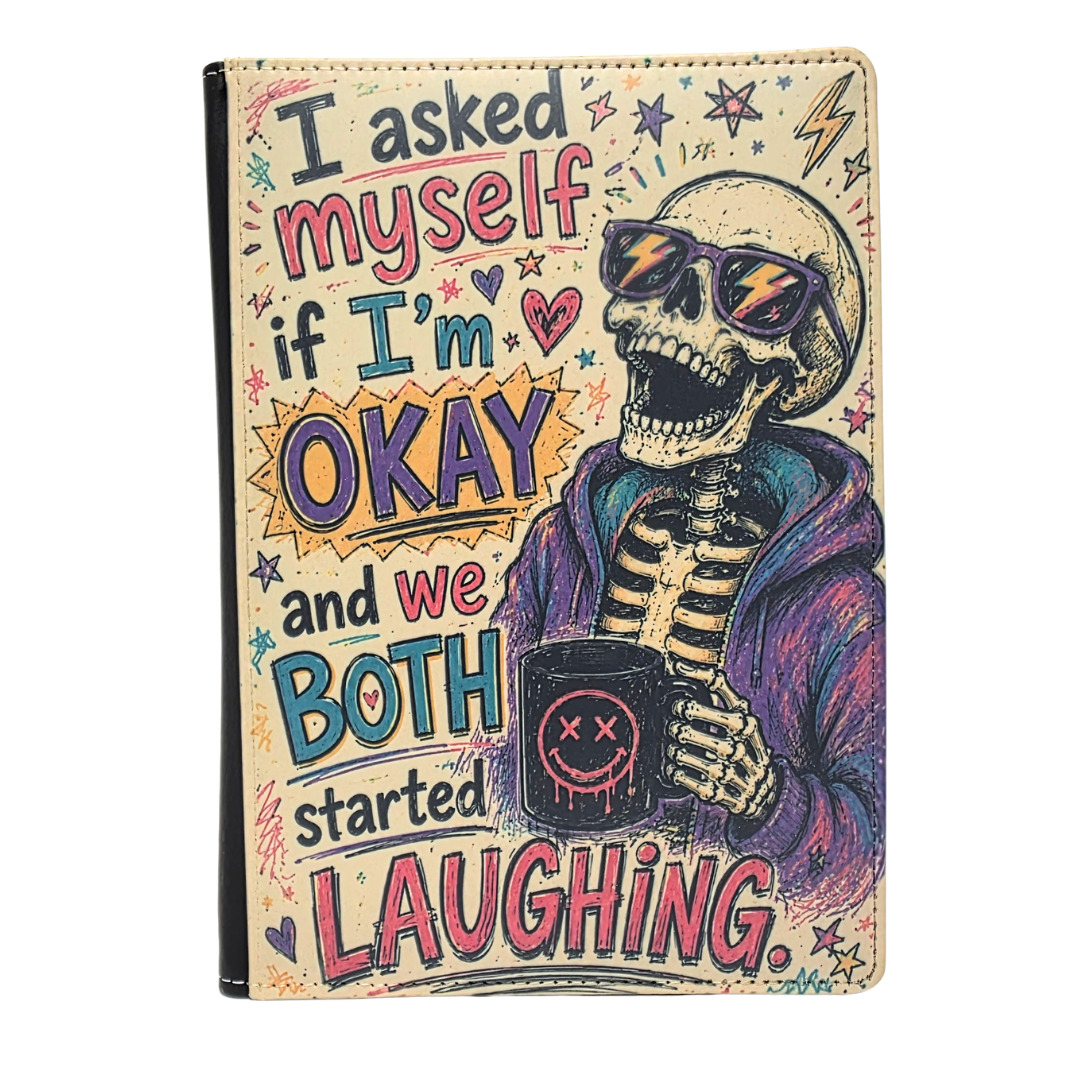 We're Fine Skeleton Journal