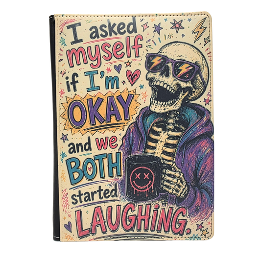 We're Fine Skeleton Journal