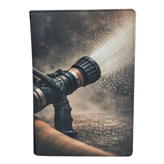 Fire Hose and Truck Firefighter Journal