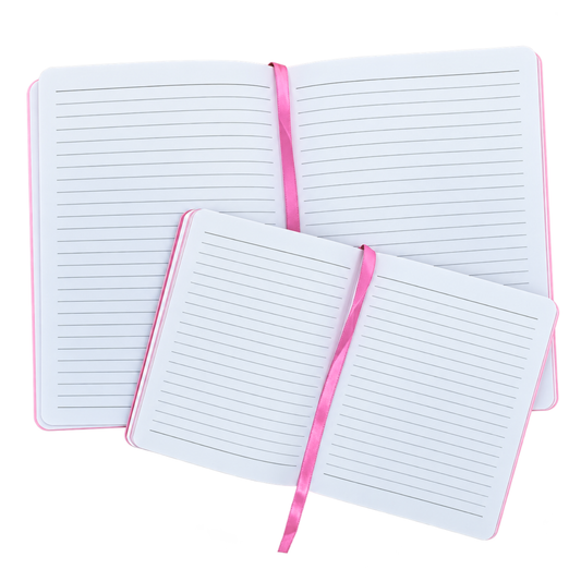 Limited Edition Pink Edged Lined Pages