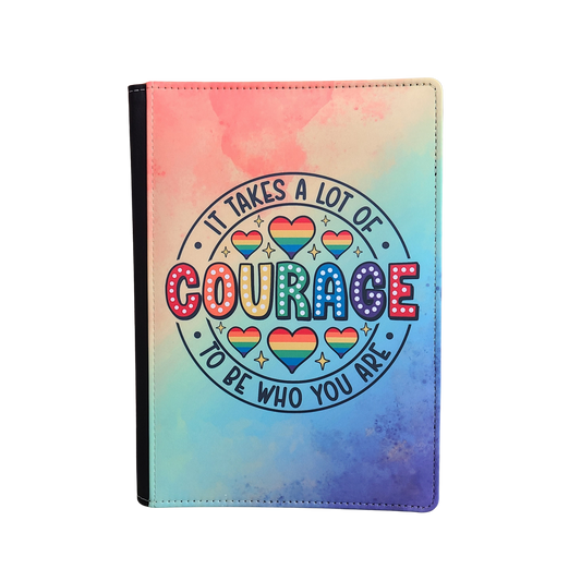 Pride Rainbow Journal, Love is Love, Gay Pride, Self Love