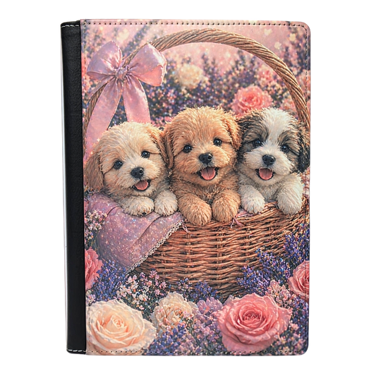 Dream Puppies Basket Scene Journal