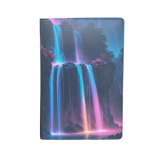 Neon Waterfall Journal