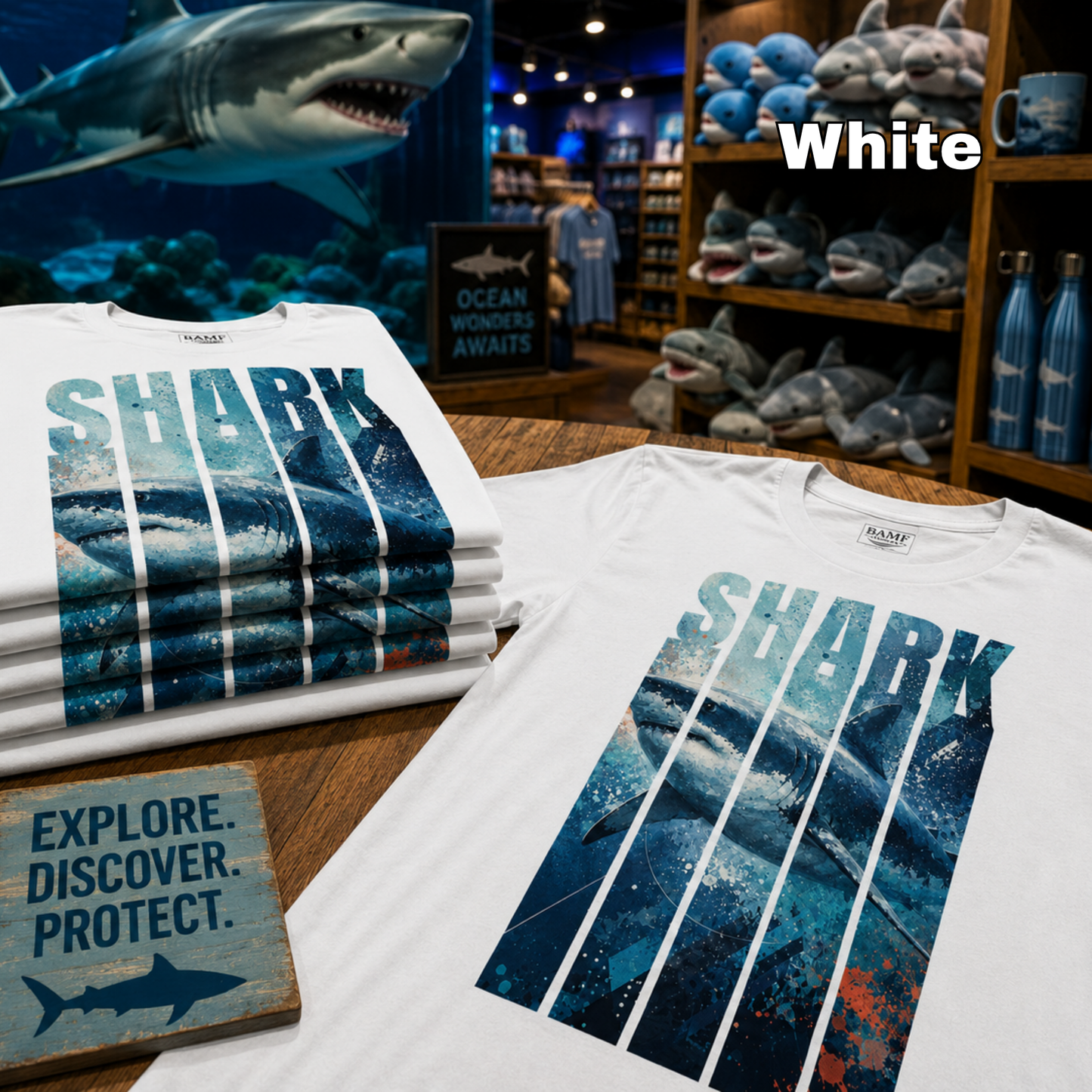 Shark Attack | Bella + Canvas | Shark Week