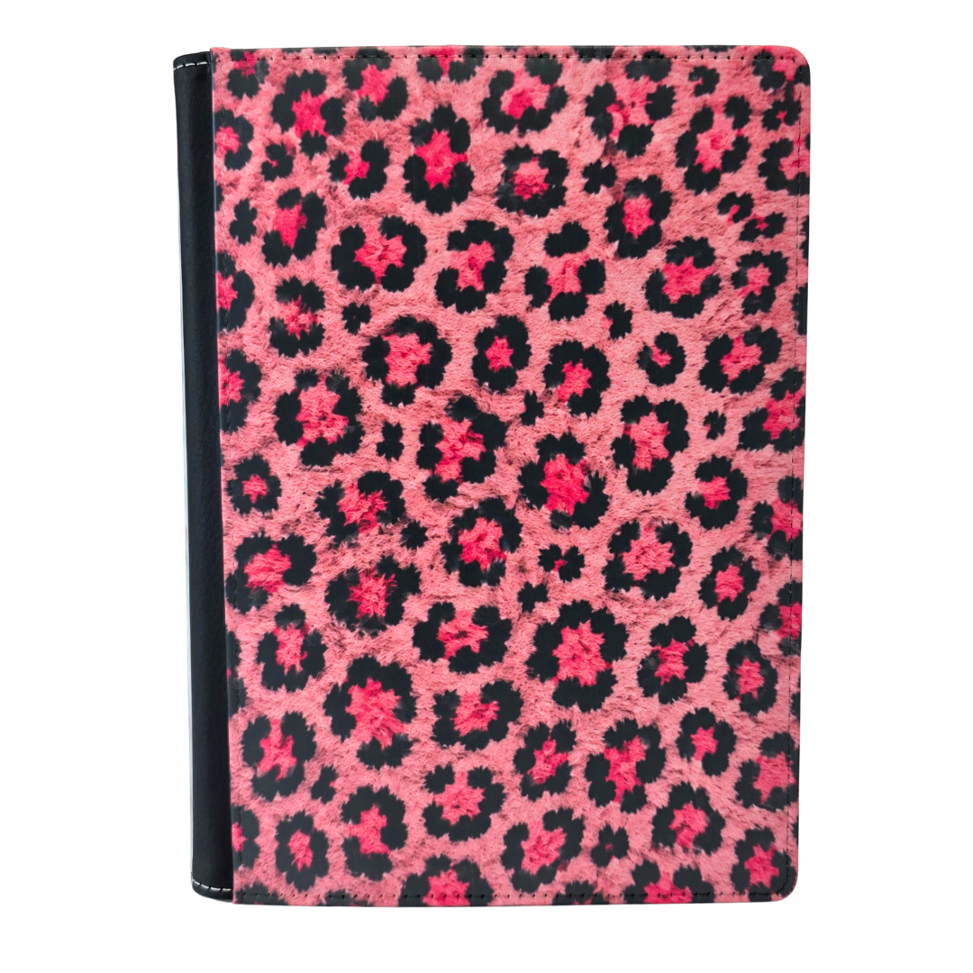 Leopard Print Pink Visually Textured Journal
