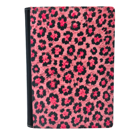Leopard Print Pink Visually Textured Journal