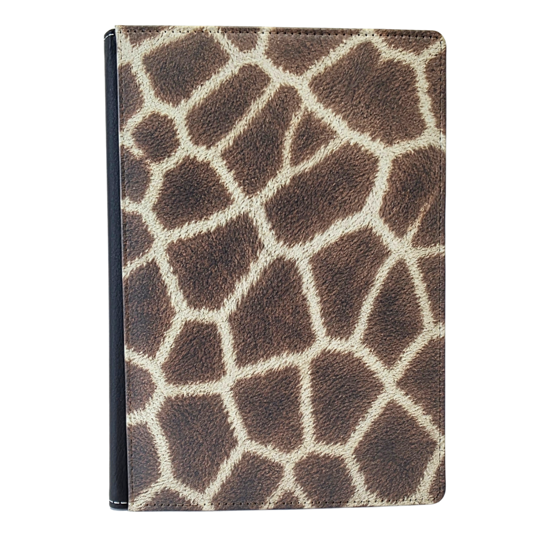 Giraffe Print Visually Textured Journal