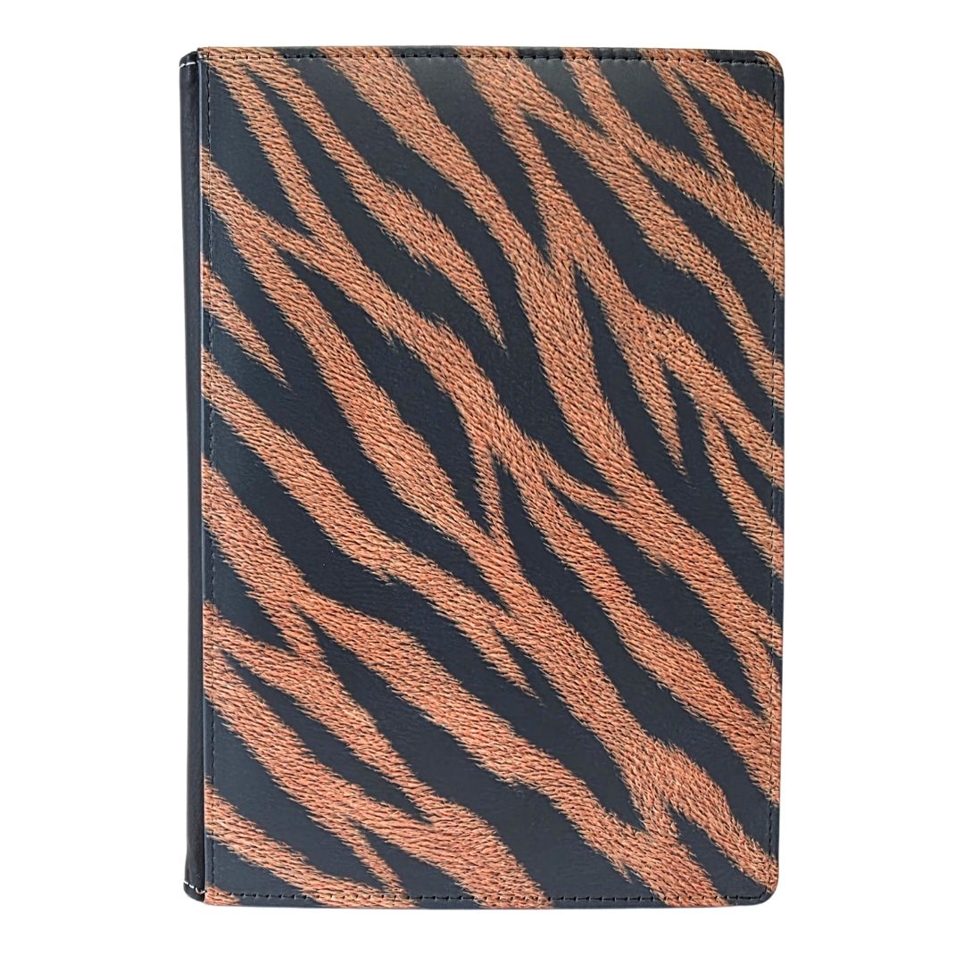 Tiger Print Natural Visually Textured Journal
