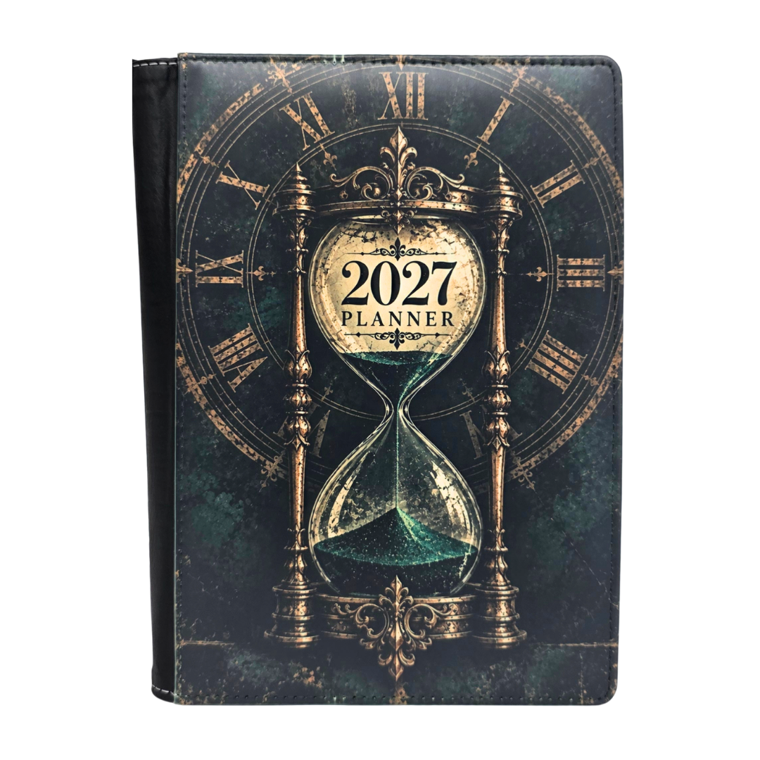 Gothic Hourglass 2027 Planner Cover